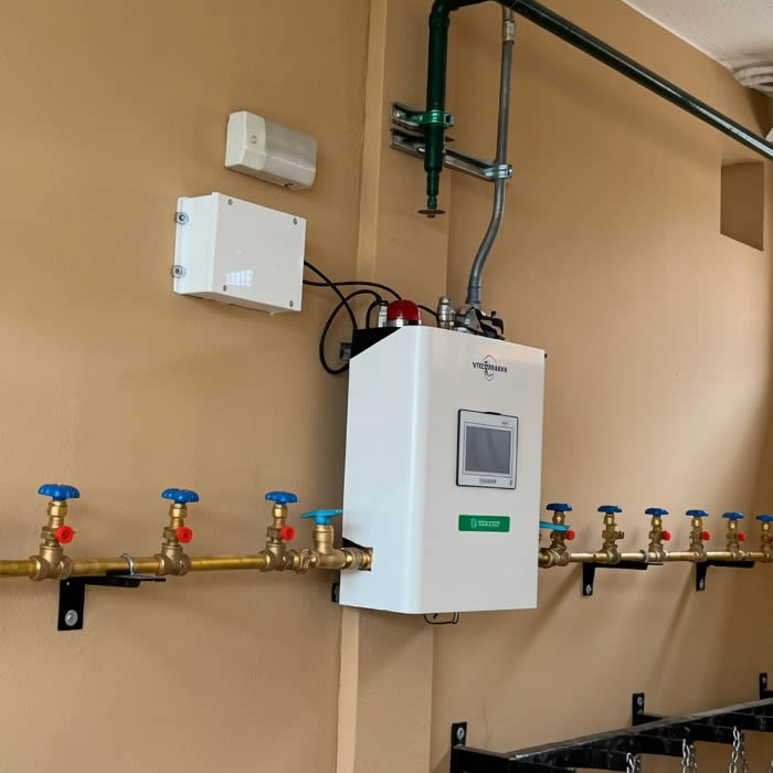 Manifold automático de oxígeno y óxido nitroso
